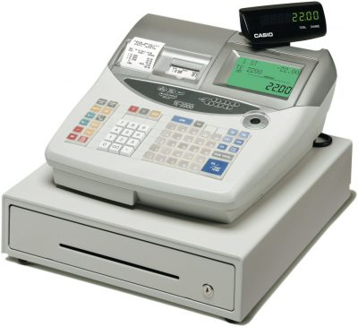 Casio Te-2200 Cash Register