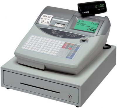 Casio Te-2400 Cash Register