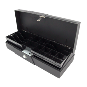 POSIFLEX CR-2225 Fliptop USB Cash Drawer - Black